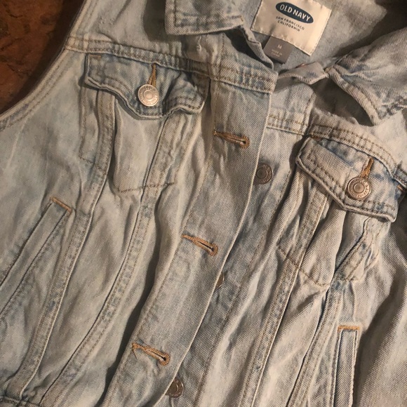 Sleeveless light Jean jacket - Picture 4 of 4